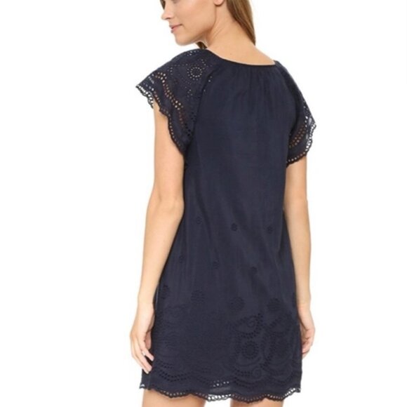 Madewell Embroidered Eyelet Moontide Dress - XS - Picture 3 of 8